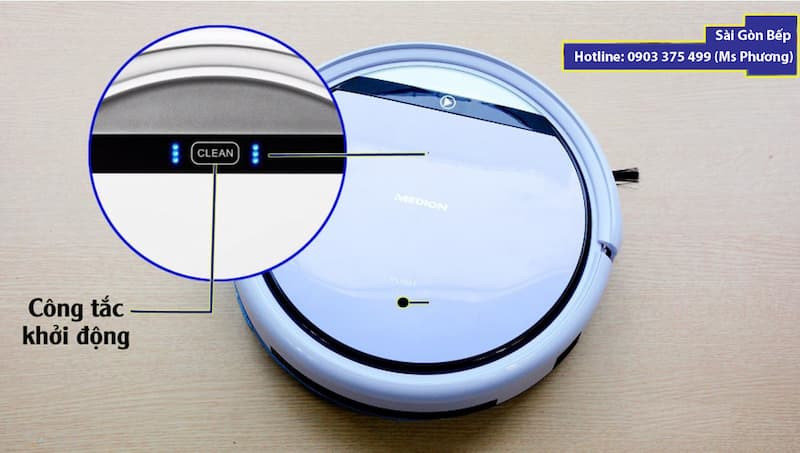 Giới thiệu Robot hút bụi , lau nhà Medion MD 18501