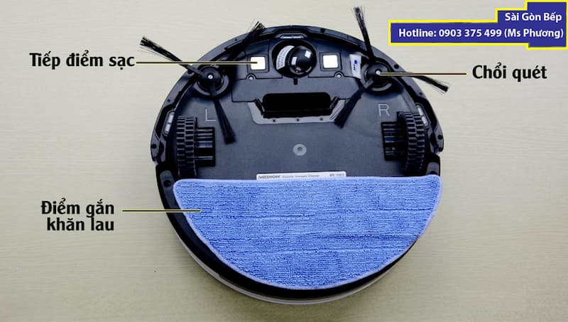 Giới thiệu Robot hút bụi , lau nhà Medion MD 18501