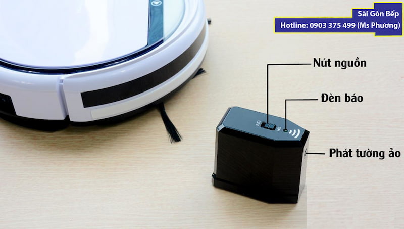 Giới thiệu Robot hút bụi , lau nhà Medion MD 18501