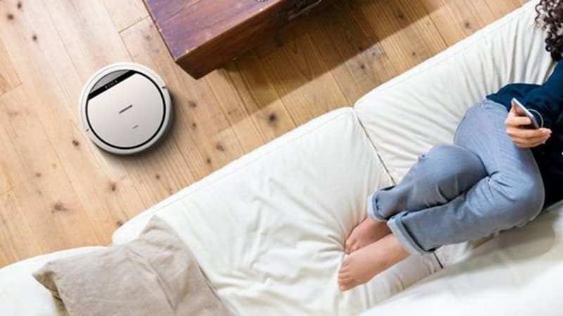 Giới thiệu Robot hút bụi , lau nhà Medion MD 18501