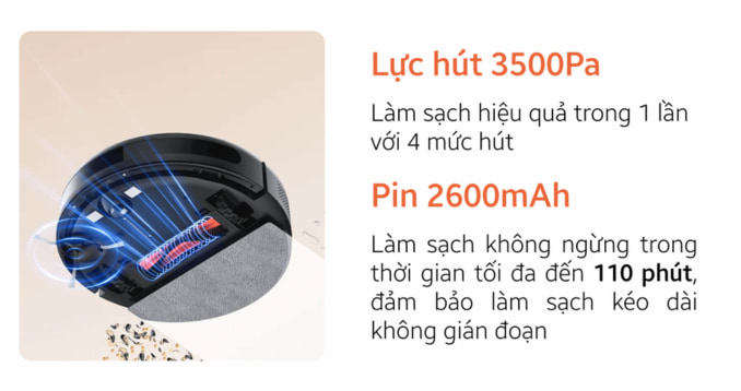 Robot hút bụi Xiaomi E10C