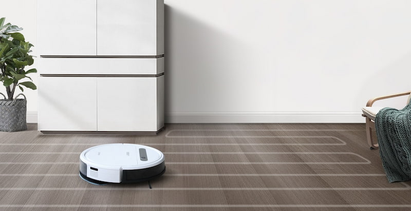 Robot hút mùi lau nhà Ecovacs Deebot Ozmo 610