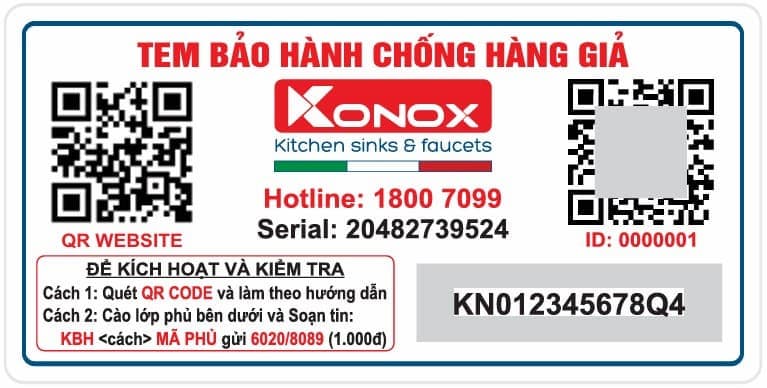 So sánh vòi rửa Kluger và Konox