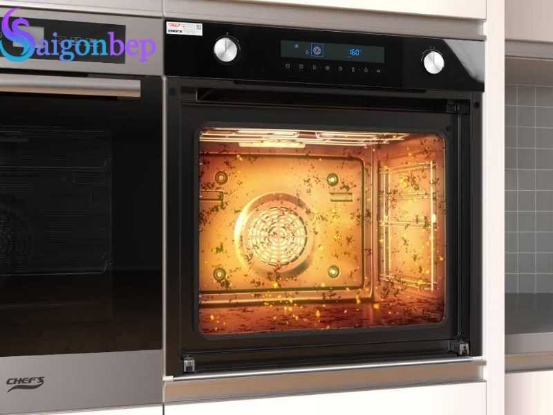Tính năng nhiệt phân của lò nướng Chef"s