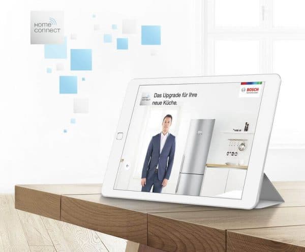 Sử dụng Home Connect trên thiết bị bếp Bosch