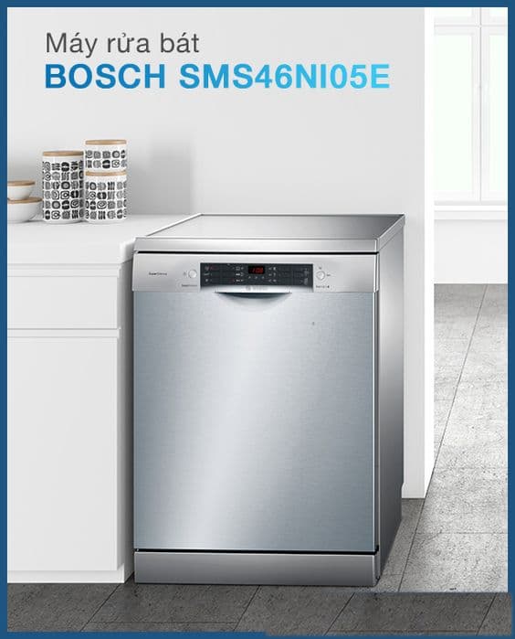 Tại sao nên mua Máy rửa chén Bosch SMS46NI05E?