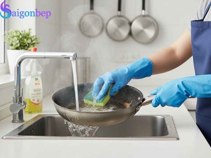 Tại sao nồi inox bị ố, bị đốm loang lổ