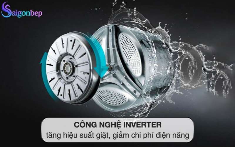 Tháp giặt sấy LG Inverter giặt 14 kg - sấy 10 kg WT1410NHB