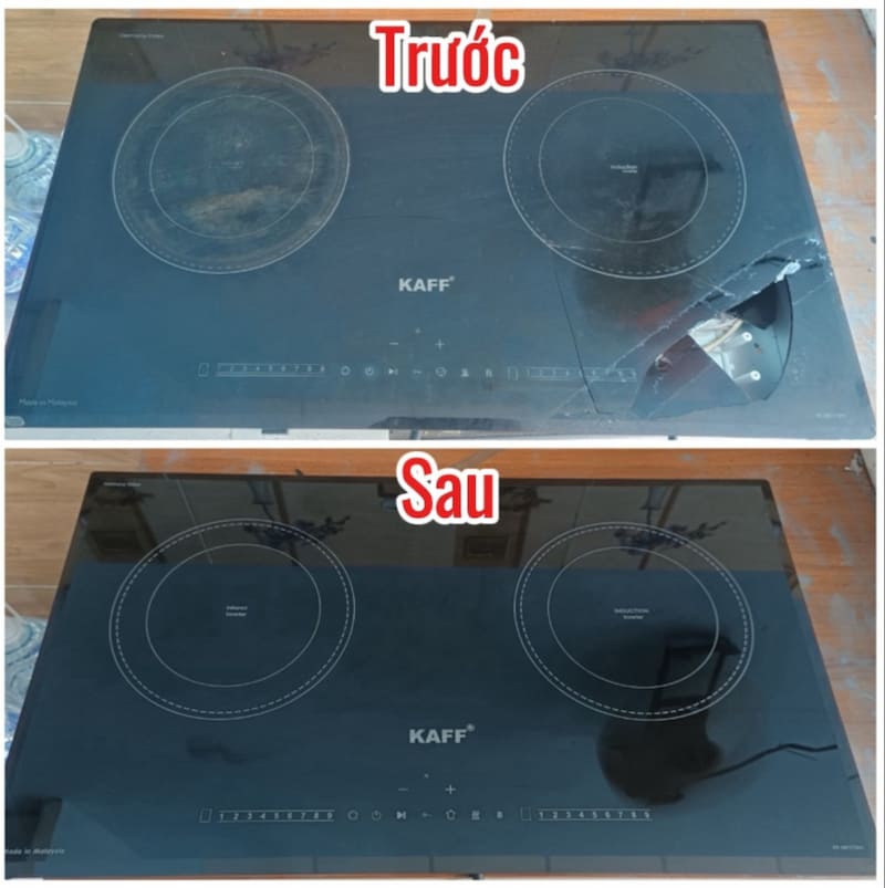 Thay mặt kính bếp từ giá tốt nhất tại Hồ Chí Minh