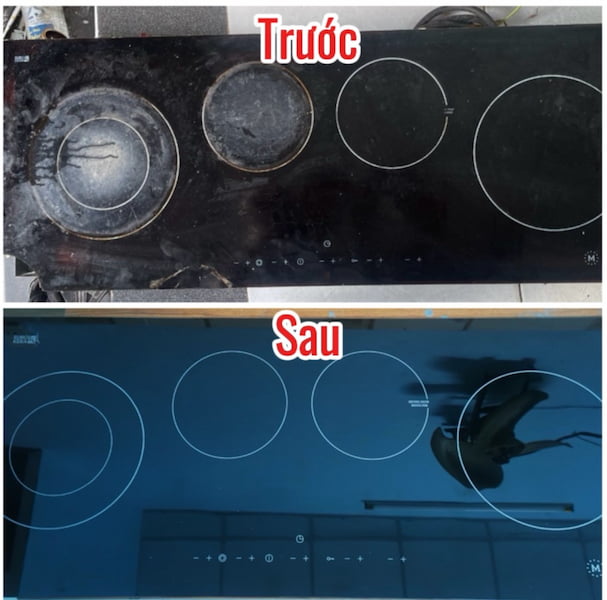 Thay mặt kính bếp từ giá tốt nhất tại Hồ Chí Minh