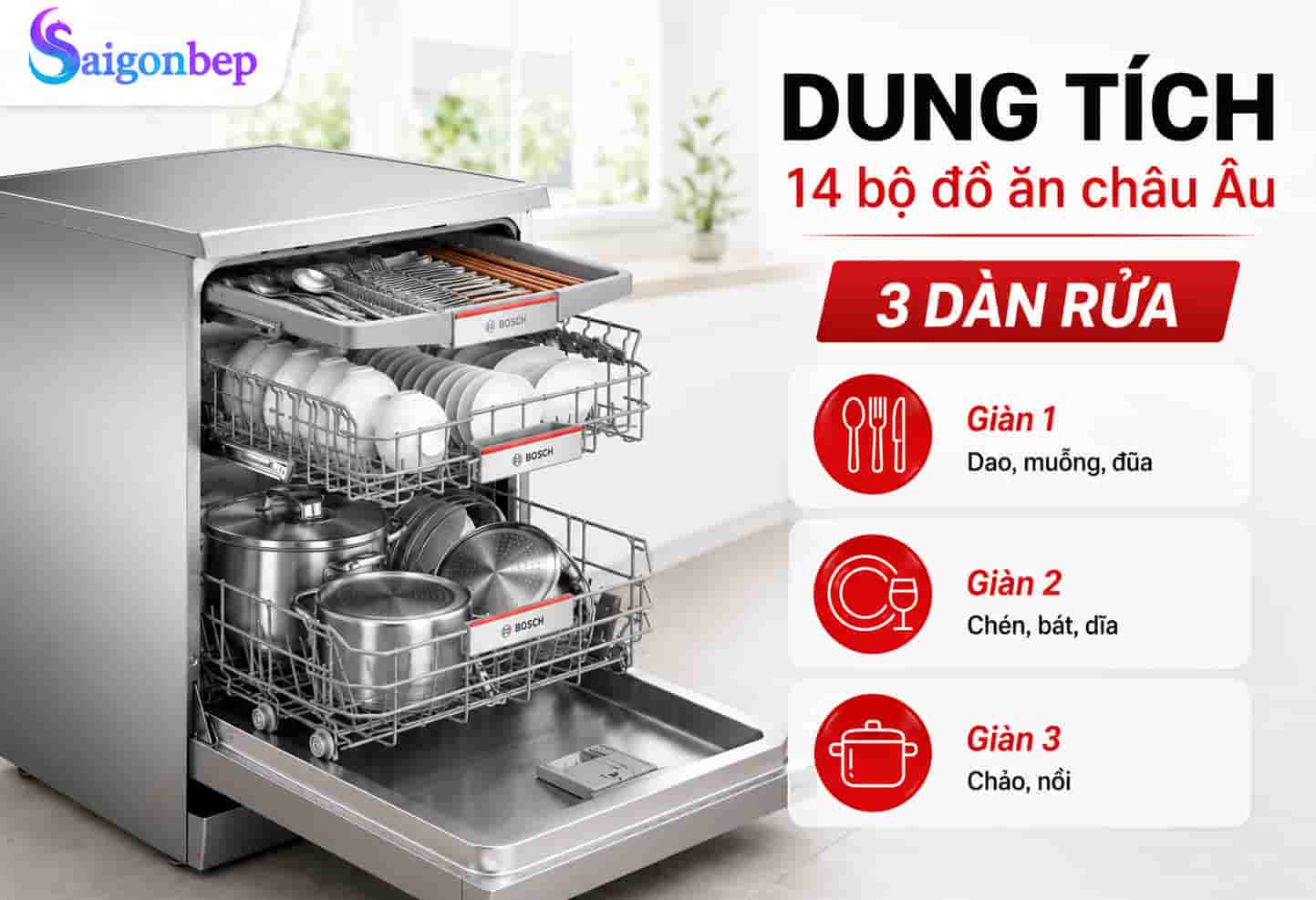 thiết kế giàn rửa bosch sms6zci00p