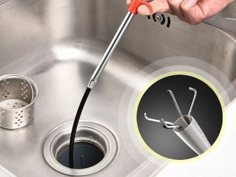 Bồn rửa chén bị nghẹt