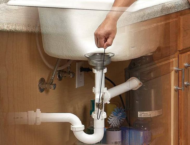 Bồn rửa chén bị nghẹt