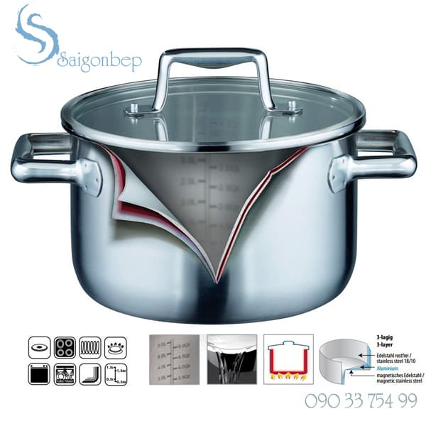 Nồi bằng Inox 304