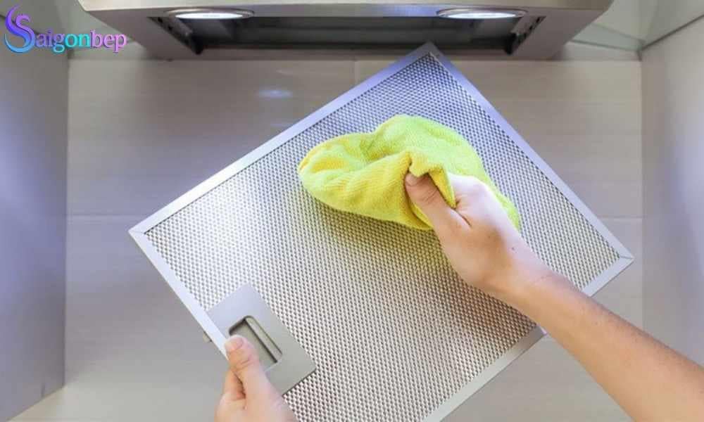 vệ sinh máy hút mùi