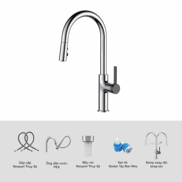 Vòi rửa bát Kluger KLF0005C