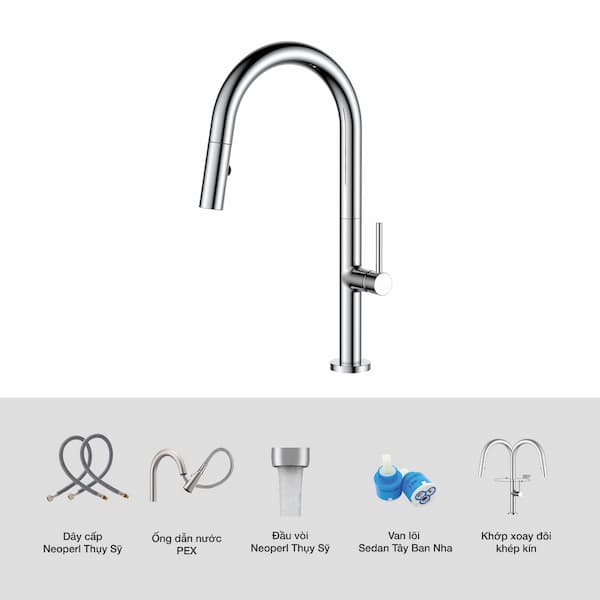 Vòi rửa bát Kluger KLF0010B