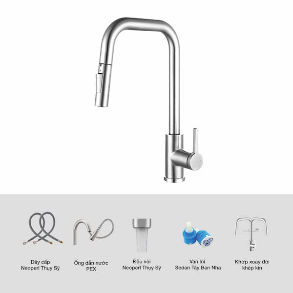 Vòi rửa bát Kluger KLF0011C