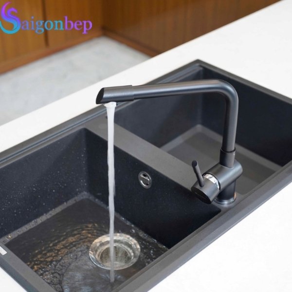 Vòi rửa bát Konox Felix Black