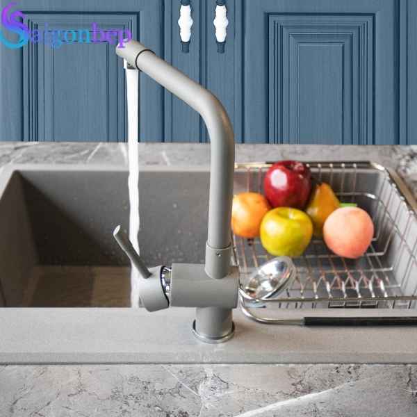 Vòi rửa bát Konox Felix Grey