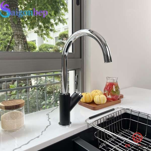 Vòi rửa bát Konox Modo Black