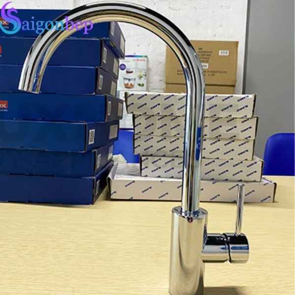 Vòi rửa bát Konox nóng lạnh Rio