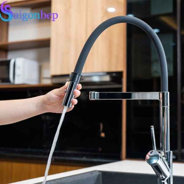 Vòi rửa bát thân mềm Bian