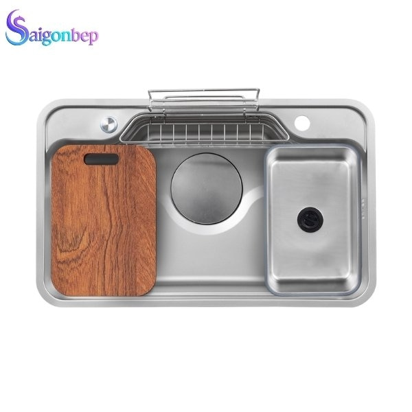 Chậu rửa bát 1 hố Kluger KF7848FS–S78