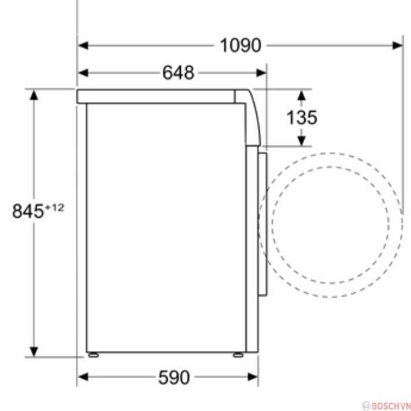 Máy giặt Bosch WGB256A40 Series 8