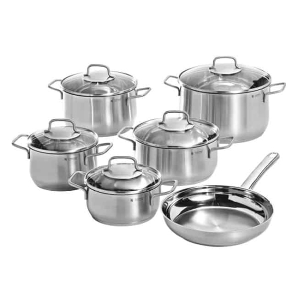 Bộ nồi chảo 6 món WMF Brilliant cao cấp 0739166030