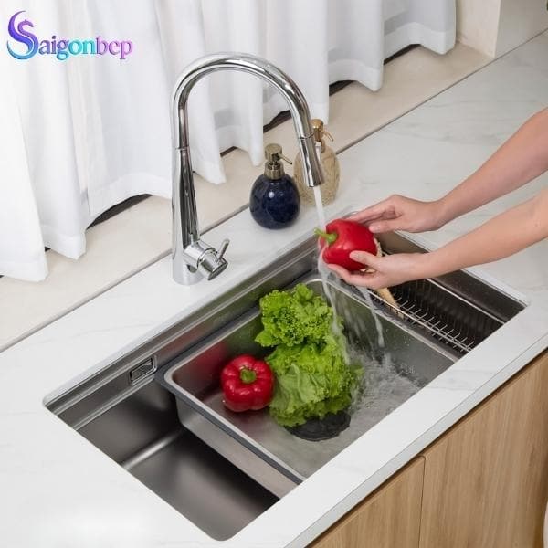 Chậu rửa bát Kluger KG7644FS Plus