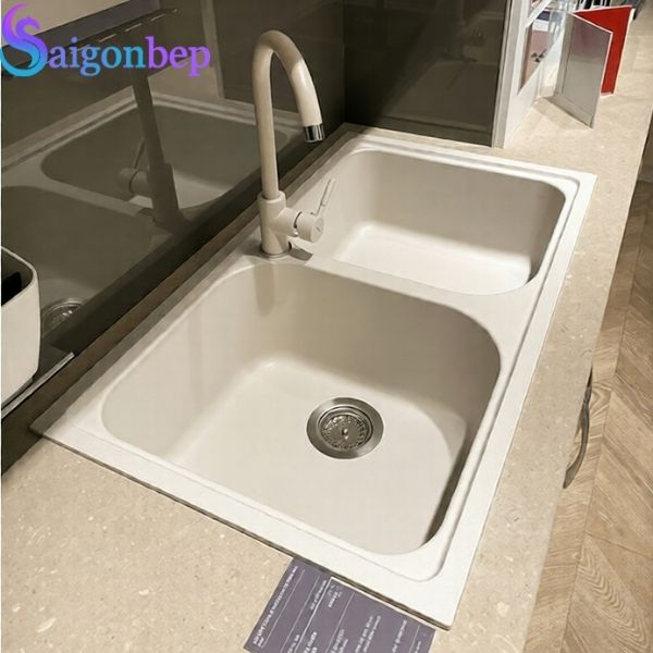 Chậu đá màu kem Hafele HS19-GEN2R90 570.35.480