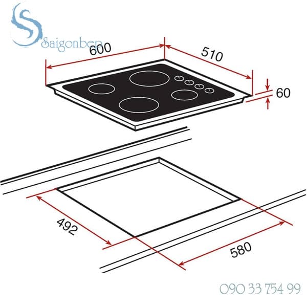Bếp điện Teka TR-620