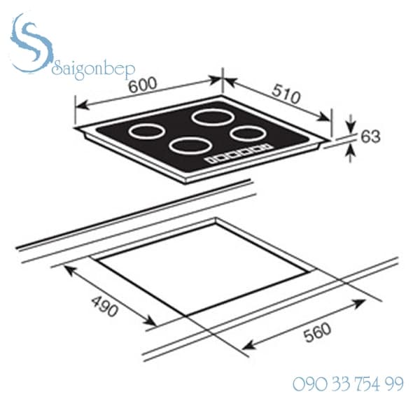 Bếp điện Teka TR-641.2