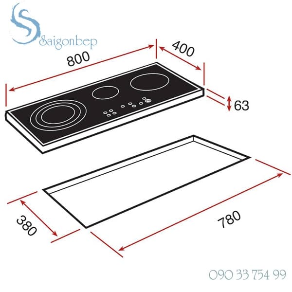 Bếp điện Teka TR-831HZ