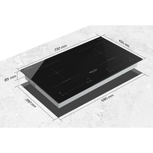 Bếp đôi điện từ MUTLICH MIM0608