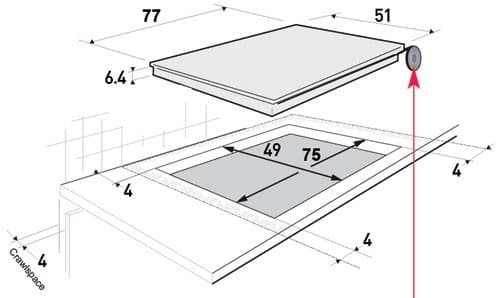 Bếp từ Brandt TI1028B