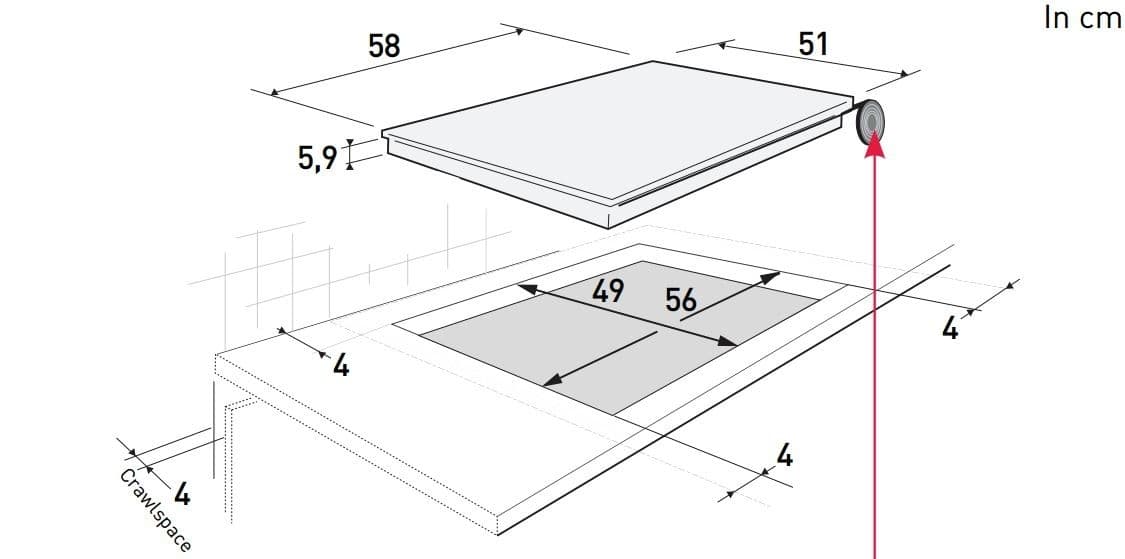 Bếp từ Brandt TI112B