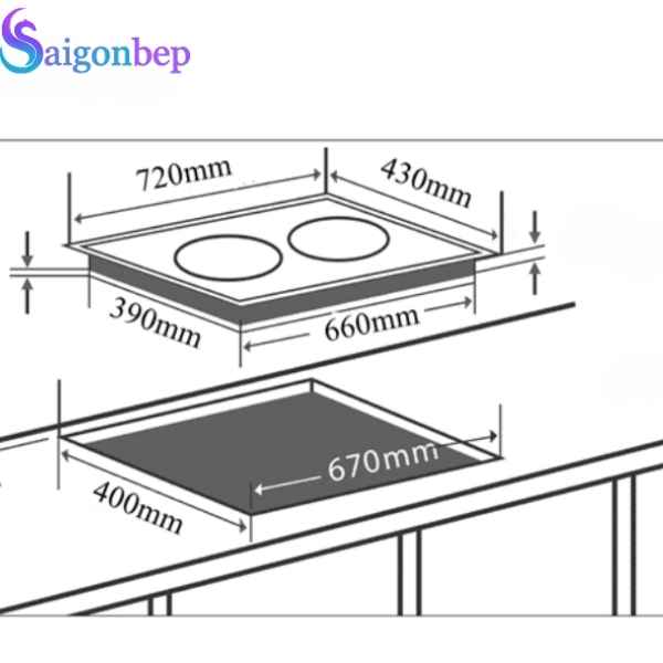 Bếp từ Chefs EH-DIH388V