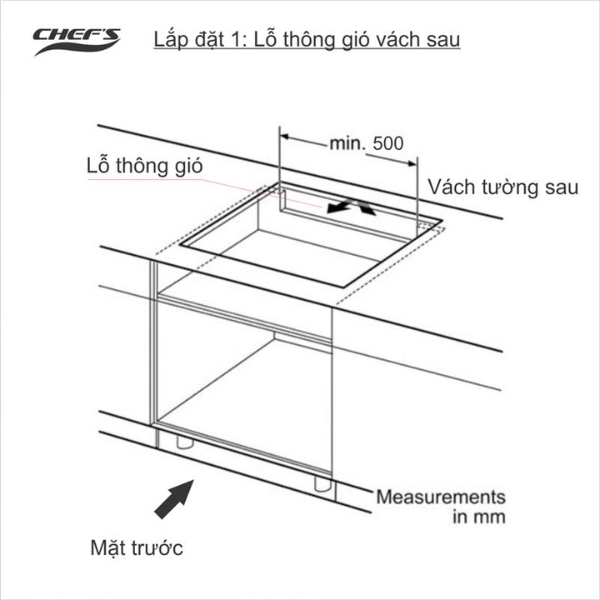 Bếp từ Chefs EH – DIH866N