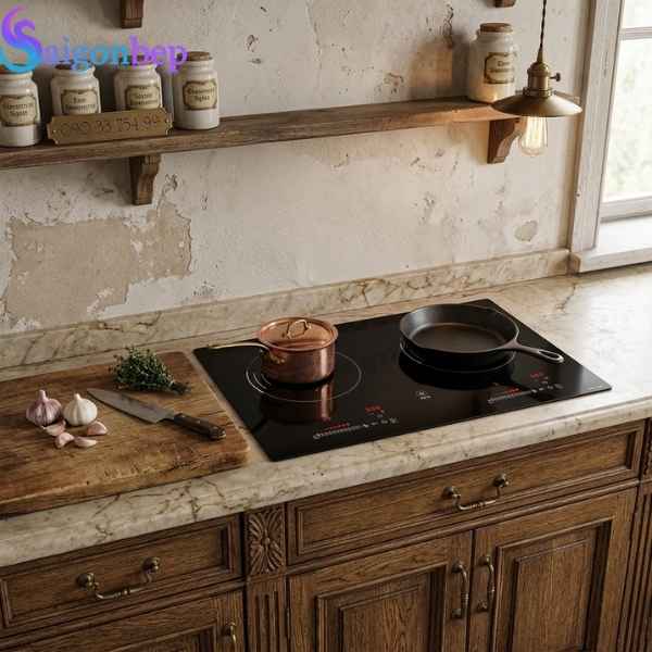 Bếp từ đôi Mifa VA03