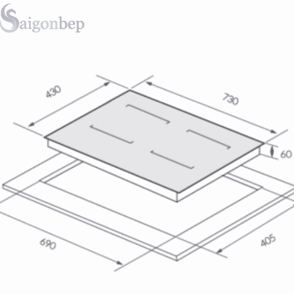 Bếp từ GrandX GX615SE