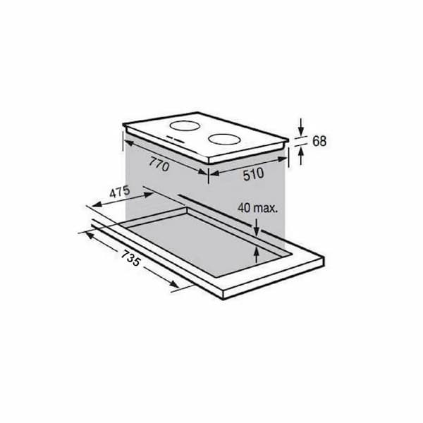 Bếp từ Fagor 21F-800S DOU