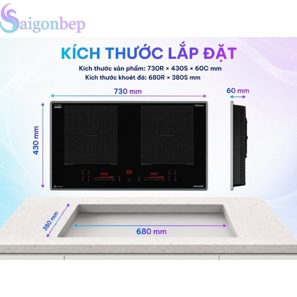 Bếp Từ GrandX GX IP659SE