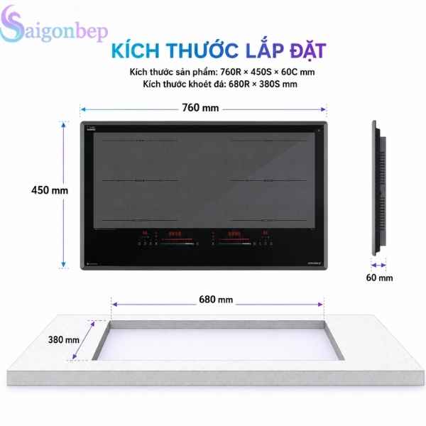 Bếp Từ GrandX GX IP839PRO