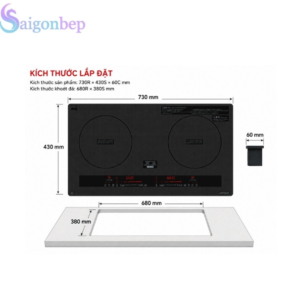 Bếp từ GrandX GX IP876JP