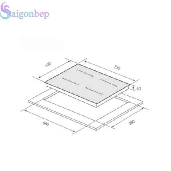 Bếp từ GX IP879JP