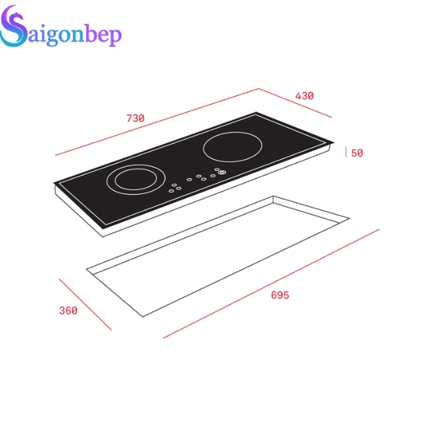 Bếp từ Teka IR 721 SR
