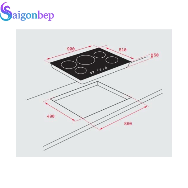 Bếp từ Teka IRF 9430