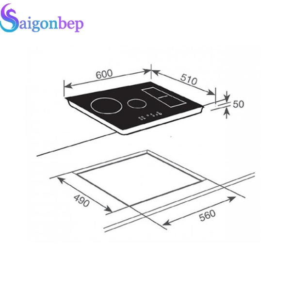 Bếp từ Teka IRF-641